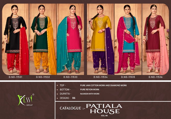 Kessi Patiala House Vol 96 Jam Cotton Punjabi Dress Material Wholesalers In Delhi
